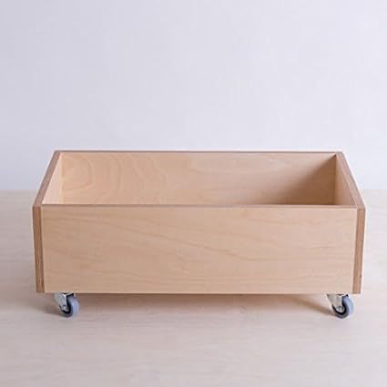Aufbewahrungsbox Mit Rollen Holz
