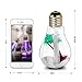 Number-one Cool Mist Ultrasonic Humidifier, Bulb Micro Landscape Design 400ml Personal Air Humidifier Ultra Quiet Air Diffuser with 7-Color Changing Night Light for Office Home Bedroom Living Room