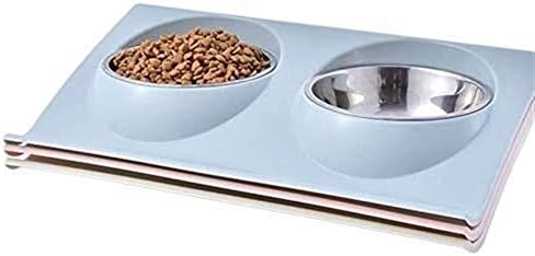 Kuvv Suitable Automatic Feeders Double Dog Bowls For Pet Puppy
