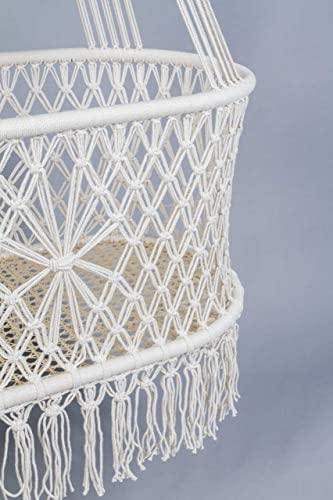 Amazon.com: Hanging Crib in Macrame Hanging Crib in Macrame (without
