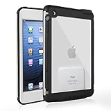 iPad Mini 3 Waterproof Case, Merit Waterproof Shockproof Case for iPad Mini, iPad Mini 2, iPad Mini 3, iPad Mini Retina (White)