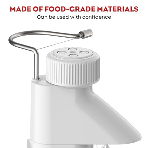 Gourmet Pasta Press Attachment for KitchenAid Stand Mixers, Pasta Press Maker for KitchenAid with 7 Interchangeable Pasta Plates