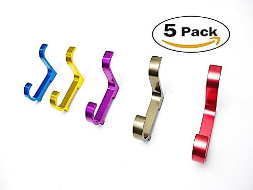 DIGITAL WORLDS Wall Mounted Hooks, Wall Mounted Coat Rack | Decorative Hook Hangers for Towels, Hats, Caps &amp; Keys | Organizer