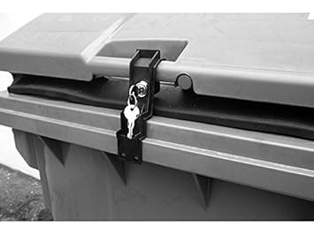 Müllcontainerverschluss, 1100 Liter für Sulo, Runddeckel