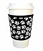 Joe Jacket Neoprene Drink Insulator, Coffee Sleeve, Cup Grip, Paw Print (many colors avail.)