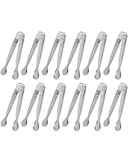 Pinza Per Zucchero In Acciaio Inox 18/10 - Cromata - Lavabile In Lavastoviglie - Per Zollette O Zucchero Candito