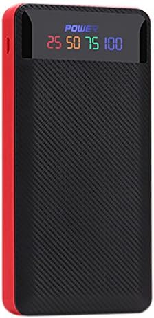 KaiCran New 2.1A Dual USB Power Bank Case 6x18650 Battery Charger DIY Box Case Kit for Phone (Red)