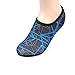NBERA Water Barefoot Skin Shoes Aqua Socks Flexible Beach Swim Surf Sand Pool Yoga Aerobics Exercise