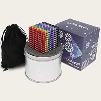 Rainbow Magnetic Balls 5mm 1000Pcs Multicolor Fidget ...