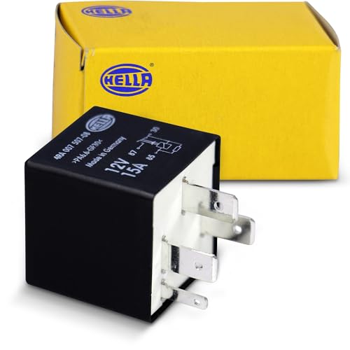 HELLA 4RA 007 507-081 Relay, main current - 12V - 4-pin connector
