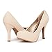 DREAM PAIRS Gloria Women's New Classic Elegant Versatile Stiletto Dress Platform Pumps Heels Shoes