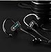 Bluetooth Headsets - Alysia®Hang Clip-on Earphones V4.1 Bass Wireless Earbuds Lightweight Noise Headphones Mini Secure In Ear Hooks Sports Earphones Run Walkman Headset Dual Battery