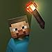 ThinkGeek Minecraft Redstone Light-Up Torch – Easy to Mount to Wall as Night Light - Officially-Licensed Minecraft Toy