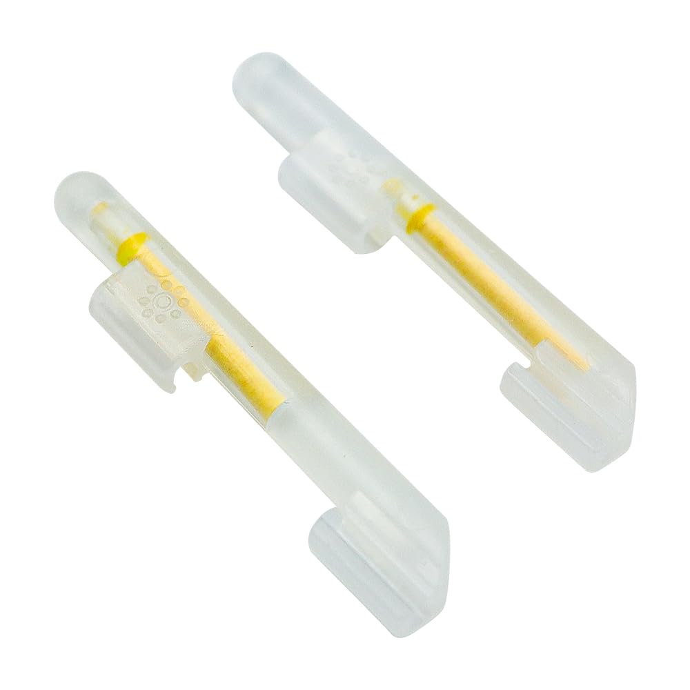 Sarini 20Pcs Fishing Glow Sticks, Glow Sticks For Fishing Pole Fluorescent Stick Light Sticks For Night Fishing, Fishing Rod Tip Light