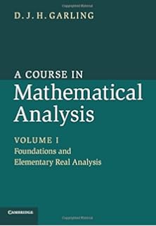a first course in mathematical analysis burkill