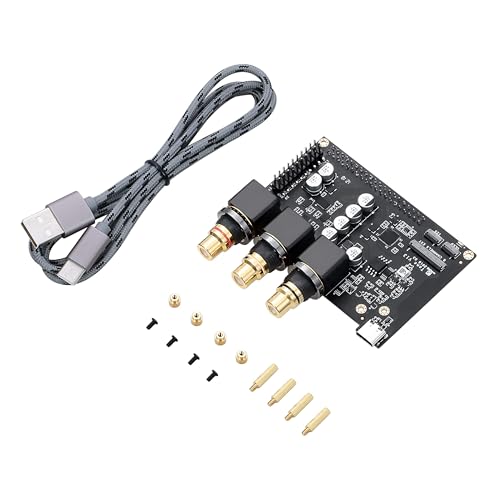 Khadas Tone Board High Resolution Audio Board VIMs, Compatible(Generic Edition) for Desktop PCs/Laptop PCs/Edge, Raspberry PIS and Other SBCs/All Other Devices via Included USB-C to USB-A 2.0 Cable