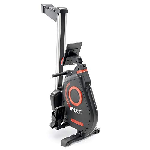 Circuit Fitness Folding Magnetic Rowing Machine - Cardio Body Building Rower AMZ-979RW