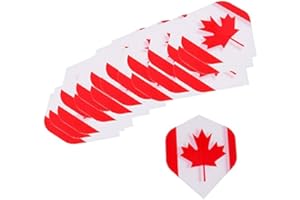 20 Pieces Durable Strong Standard Dart Flights Darts Accessory - 4 Kinds Available - Flag Design Clever design