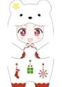 ねんどろいどもあ きぐるみフェイスパーツケース(しろくまクリスマスVer.)|サンプル4