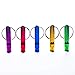 Tree Bud 5pcs Hiking Camping Survival Aluminum Whistle with Key Chain, Emergency Whistles
