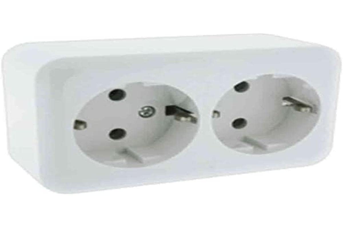 ElectroDH 36470DBB DH 36.470/DB/B Double SCHUKO Base