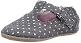 Robeez Girls' Scarlett Sneaker, Silver, 12-18 Months M US Infant