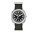 Bulova Men's Black Dial Watch With Green Strap