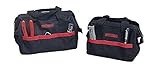 Craftsman 2-PC Tool Bag Set 940558, Black and red (2 tool bags one 10 inches and one 12 inches) 