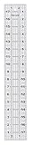 Fiskars 3x18 Inch Acrylic Ruler (187640-1001)