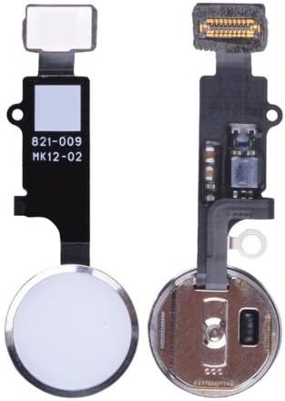 New Silver Home Button Main Key Flex Cable Cap Ribbon Assembly For iPhone 7 7 Plus US