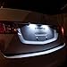 Partsam LED Interior Package Light Kits Compatible with Accord 2013 2014 2015 2016 (6 Pieces/White)