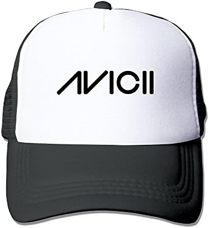 Avicii Logo Trucker Caps Mesh Hats With Solid Colors And Adjustable Strap For Women &amp; Men Polyester Hat Unisex Cap