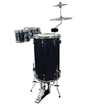 GP Percussion GP75MB Cocktail Drum Set (Midnight Blue)