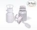 Big Mo's Toys 24 Value Pack Double Heart Wedding Party Favor Bubbles, Great for Celebrations, Anniversaries, Valentines Day, and Birthday Parties