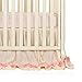 Glenna Jean Crib Skirt Victoria Dust Ruffle for Baby Nursery Crib