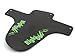 RightOn Folding Front Mud Guard (High Visibility Green)