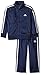 Adidas Boys' Little Tricot Jacket & Pant Clothing Set, Dark Indigo, 6