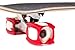 SKATERTRAINER 2.0, The Rubber Skateboarding Accessory for Perfecting Your Ollie and Kickflip - Learn, Practice and Land Tricks in No Time! (Red) primary
