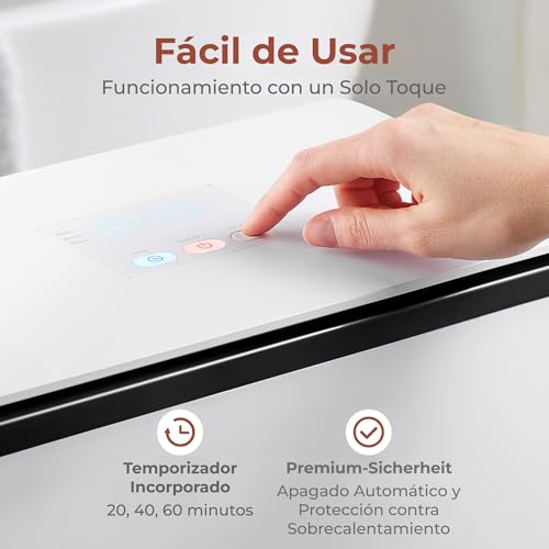SereneLife Rectangular towel warmer, Towel warmer, Spa, Electric towel warmer, for bathroom, automatic shutdown, portable, ideal for 2 large towels, blankets, bathrobes, pajamas