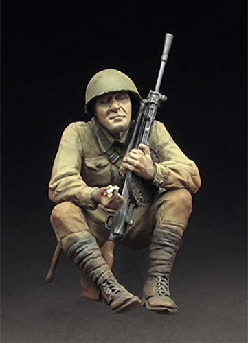 XINGCHANG 1/35 Resin Figure Model Kit 104 Maschinengewehrschütze der Roten Armee Eine Figur Unmontierte unbemalte… – Bild 3