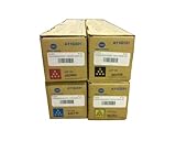 Konica Minolta Part # TN-216C, TN-216K, TN-216M, TN-216Y OEM Toner Cartridge Set