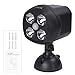 Motion Activated LED Night Light,CrazyFire LED Motion Security Light,Wireless LED Motion Spotlight Indoor Outdoor Flood Lights,Powered By 4pcs D-cell Batteries (43w Led Bulbs,600 Lumens)
