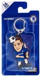Soccer Buddies Chelsea Officially Licensed PVC Football Keyring - John Terry