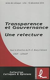 Transparence et gouvernance