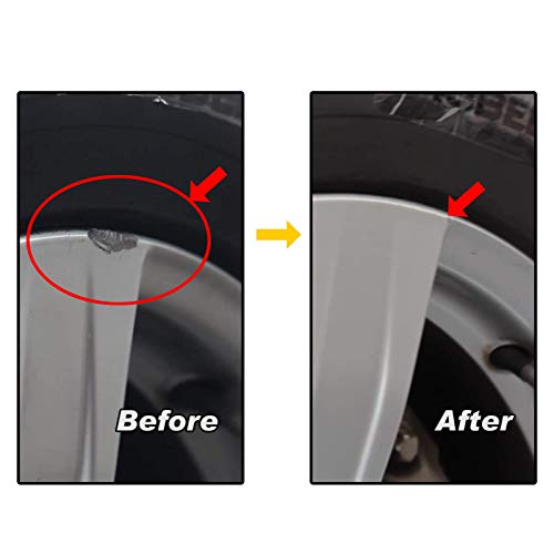 LOCBONDSO DIY Alloy Wheel Repair Kit Car Scratch Repair Surface Damage