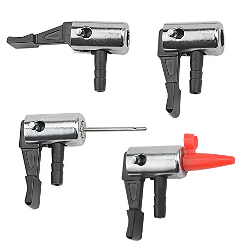 WGCD 15 PCS Air Sports Ball Pump Inflator Needle Adapter Hose Set for Soccer Basketball Football Inflating Accessories Use
