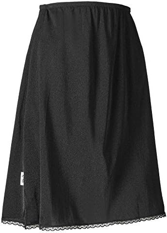 Sash Women's Classic Half Slip Skirt Dress For Ladies and Girls - Slight Flare โ Anti Static (XXL - 20" Length)