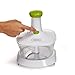 Farberware Rice-n-Slice Manual Vegetable Ricer, White/Green