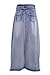 Style J Lookin' Good in Faded Denim Skirt