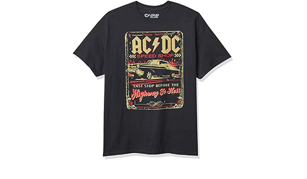 Liquid Blue Men's AC DC Speed Shop T 